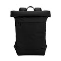 Schwarz - Front - Bagbase - Rucksack "Simplicity", Roll Top, 15l