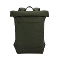 Tannengrün - Front - Bagbase - Rucksack "Simplicity", Roll Top, 15l
