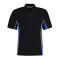 Schwarz-Königsblau-Weiß - Front - GAMEGEAR - "Track" Poloshirt für Herren