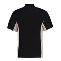 Schwarz-Grau-Weiß - Back - GAMEGEAR - "Track" Poloshirt für Herren