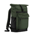 Waldnacht - Front - Quadra - Rucksack "Axis", Roll Top