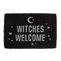 Schwarz-Weiß - Front - Something Different - Türmatte "Witches Welcome"