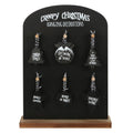 Schwarz - Front - Something Different - Hängeschild "Creepy" 36er-Pack Set