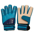 Blau-Cremefarbe-Marineblau - Front - Tottenham Hotspur FC - "Delta" Torhüter-Handschuhe für Kinder