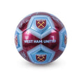 Blau-Weinrot - Front - West Ham United FC - Fußball mit Unterschriften