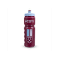 Weinrot-Himmelblau - Front - West Ham United FC - Wasserflasche, Kunststoff