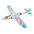 Bunt - Back - Henbrandt - Fliegen - Spielzeug-Segelflugzeug, weihnachtliches Design 48er-Pack