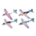 Bunt - Front - Henbrandt - Fliegen - Spielzeug-Segelflugzeug, weihnachtliches Design 48er-Pack