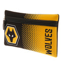 Gelb-Schwarz - Side - Wolverhampton Wanderers FC - Punkte-Farbverlauf - Schreibmäppchen - Neopren, Gummi