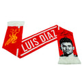 Rot-Weiß - Side - Liverpool FC - "Luis Diaz" Schal