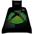 Schwarz-Grün - Front - Xbox - Logo - Bettwäsche-Set