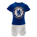 Blau-Weiß - Lifestyle - Chelsea FC Kinder T-Shirt und Short Set