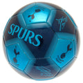 Blau-Marineblau - Front - Tottenham Hotspur FC - "Spurs"  Metallic Fußball mit Unterschriften