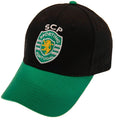 Schwarz-Grün-Weiß - Back - Sporting CP - Baseball-Mütze