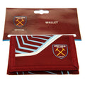 Weinrot-Blau-Weiß - Side - West Ham United FC -  Nylon Brieftasche Schein