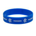 Königsblau-Weiß - Front - Rangers FC - Silikonarmband