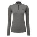 Grau meliert - Front - TOG24 - "Snowdon" Thermo-Top Reißverschluss für Damen