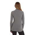 Grau meliert - Back - TOG24 - "Snowdon" Thermo-Top Reißverschluss für Damen