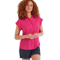 Hibiskus-Rosa - Side - TOG24 - "Alston" Hemd für Damen kurzärmlig