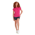 Hibiskus-Rosa - Lifestyle - TOG24 - "Alston" Hemd für Damen kurzärmlig