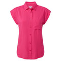 Hibiskus-Rosa - Front - TOG24 - "Alston" Hemd für Damen kurzärmlig