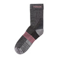 Verblichenes Rosa - Front - TOG24 - "Trek Merino" Socken für Herren-Damen Unisex