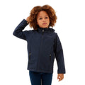 Marineblau - Side - TOG24 - "Koroma" Kapuzenjacke für Kinder