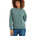 Nebelgrau - Side - TOG24 - "Clayborne" Sweatshirt für Damen