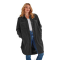 gewaschenes Schwarz - Side - TOG24 - "Reydon" Hemdjacke für Damen