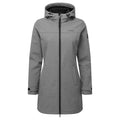 Dunkelgrau Marl - Front - TOG24 - "Keld" Softshelljacke Lang für Damen