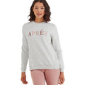 Eisweiß meliert - Side - TOG24 - "Kareena Apres" Sweatshirt für Damen