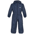 Marineblau - Front - Trespass Dripdrop Kinder Regen-Overall