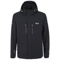 Schwarz - Front - Trespass Oswalt DLX Herren Jacke wasserfest