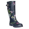 Kolibrimuster - Front - Trespass Damen Gummistiefel Elena mit Muster