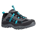 Kohle-Blaugrün - Front - Trespass Fell Damen Wanderschuhe