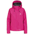 Kirsche - Front - Trespass Florissant Damen Jacke mit Kapuze Wasserfest