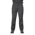 Schwarz - Side - Trespass Herren Hemic Softshell-Hose, wasserabweisend