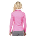 Hi-Vis Pink - Pack Shot - Trespass Damen Ollog Fleece-Top mit Reißverschluss bis zur Brust