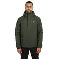 Olive - Back - Trespass Herren Donelly Jacke