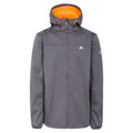 Carbongrau - Front - Trespass Herren Softshelljacke Zeek wasserfest