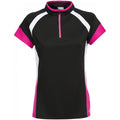 Schwarz - Front - Trespass Damen Harpa Kurzarm Cycling Top