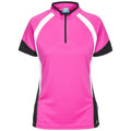 Leuchtend Pink - Front - Trespass Damen Harpa Kurzarm Cycling Top