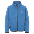 Blau meliert - Front - Trespass Jungen Fleecejacke Mario