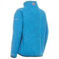 Blau meliert - Back - Trespass Jungen Fleecejacke Mario