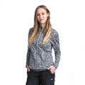 Grau meliert - Side - Trespass Damen Trainingsjacke Indira, Langarm