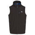 Schwarz - Front - Trespass Herren Vassus Soft-Shell Gilet