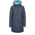 Marineblau - Front - Trespass Damen Steppjacke Homely lange Länge