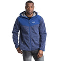 Nachtblau meliert - Side - Trespass Herren Softshelljacke Hendricks