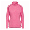 Pink meliert - Front - Trespass Damen Aktiv-Sweatshirt Zirma, Langarm