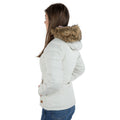 Vanille - Pack Shot - Trespass Damen Steppjacke Nadina, wasserfest